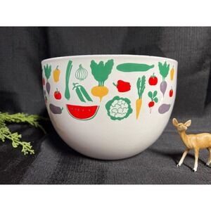 Kaj Franck Bowl Arabia Enamel Metal Scandinavian Vegetable Vintage Finland